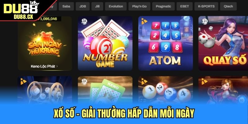 Xổ số – Giải thưởng hấp dẫn mỗi ngày